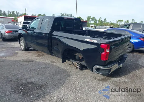 2020 Chevrolet Silverado 1500 4Wd Double Cab Standard Bed Lt z USA, uszkodzony, nr VIN 1GCRYDED3LZ337538